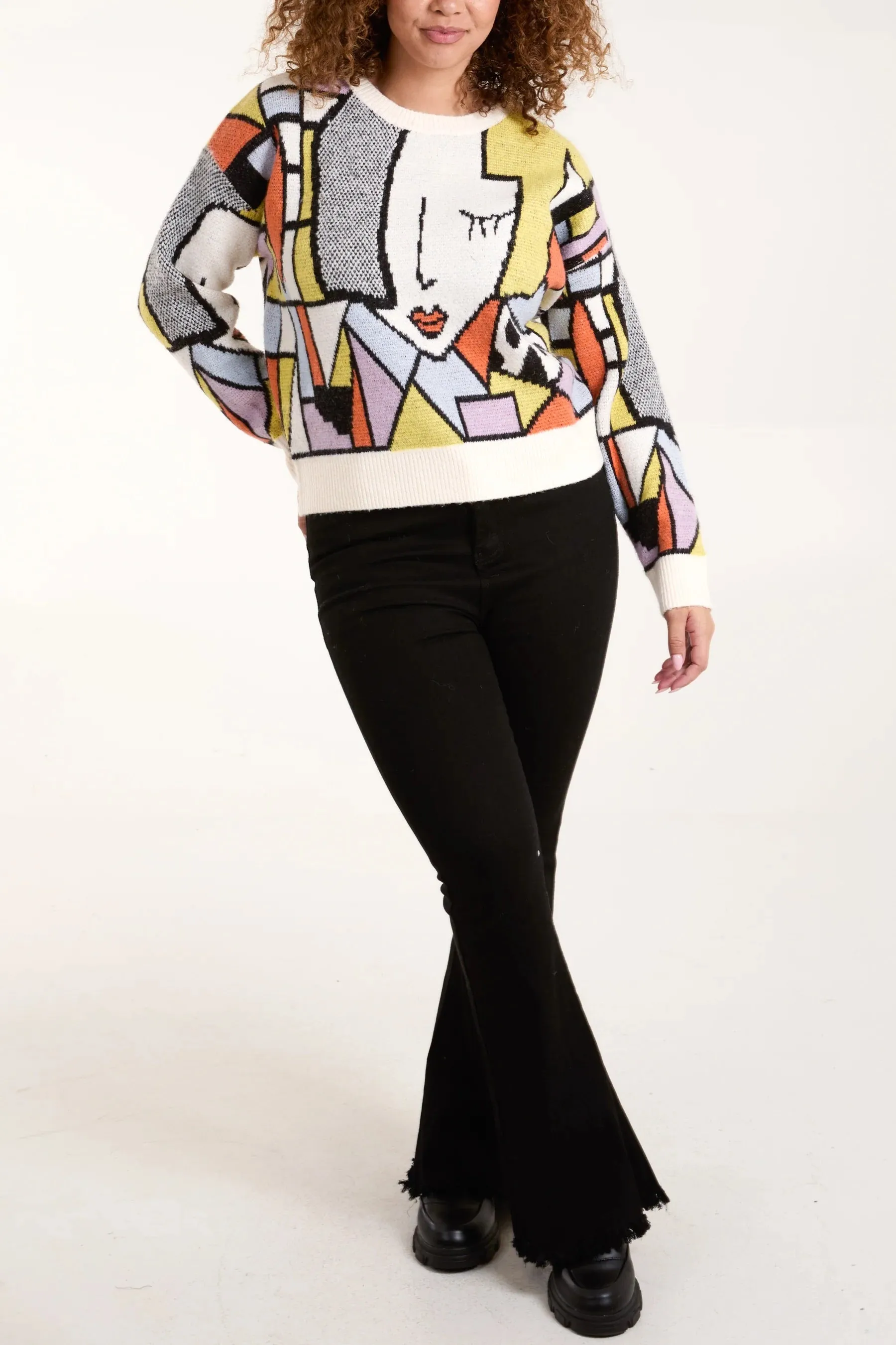 Wild Flower Face Jumper