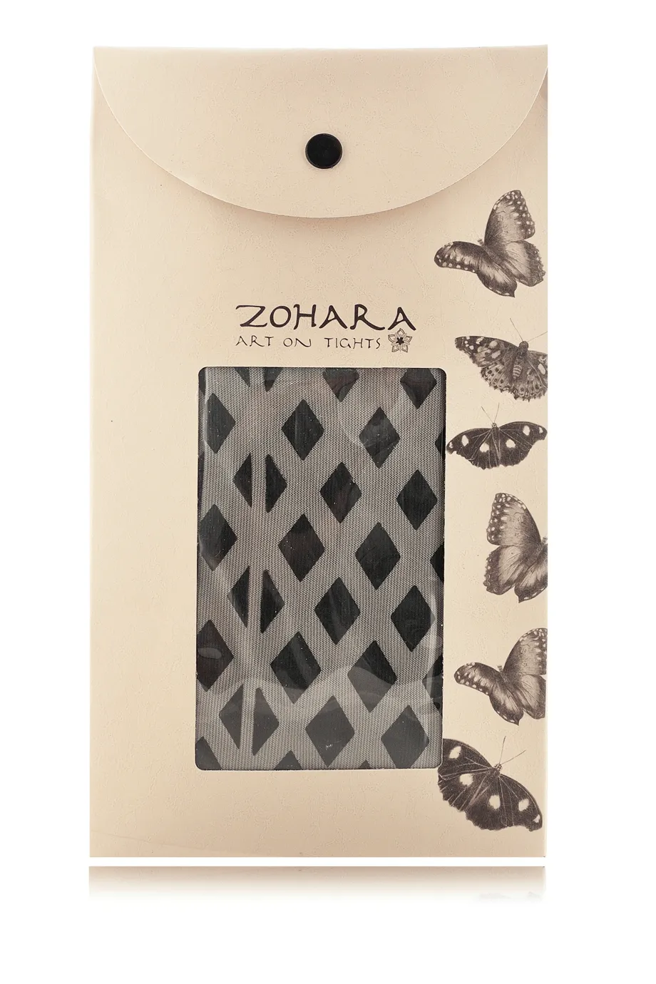 ZOHARA DIAMONDS Black Silver Leggings